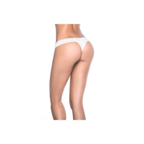String blanc sexy dentelle 
